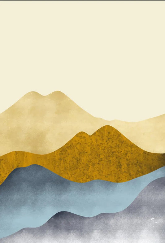 Tablou Canvas - Abstract munti