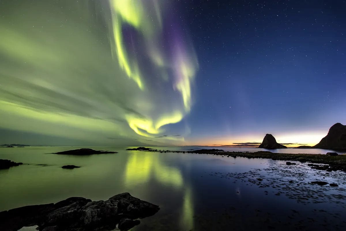 Tablou Canvas - Aurora Boreala 3