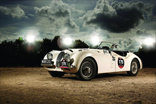 Tablou Canvas - Auto la Orizont