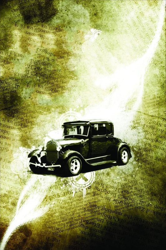 Tablou Canvas - Auto Vechi Elegant