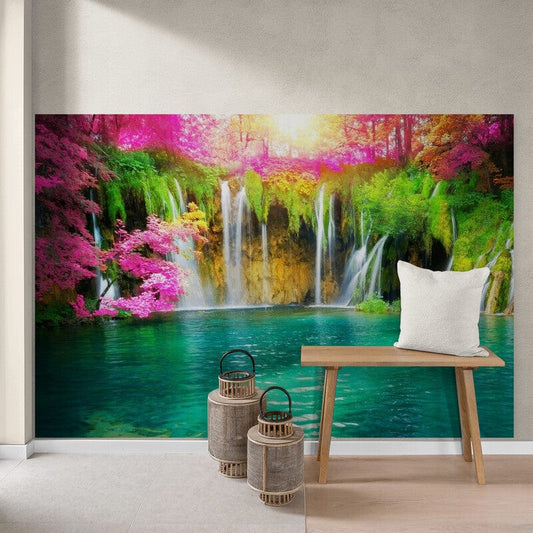 Tapet textil 1,5 X 2,2 m Cascada multiflorala