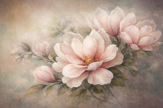 Tablou Canvas - Flori de magnolie - Zibo.ro