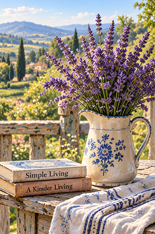 Tablou decorativ - Dimineti cu lavanda