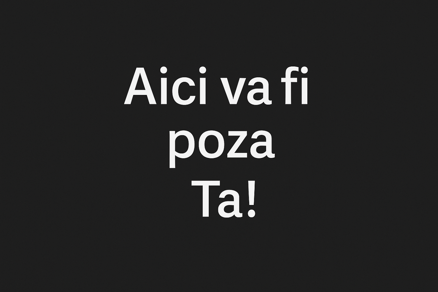 Tablou personalizat cu poza ta, tip peisaj (landscape)