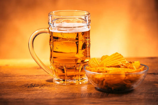 Tablou Canvas - Cipsuri si Bere