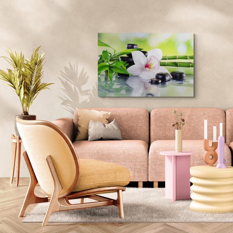 Feng shui - flori, bambus si pietricele