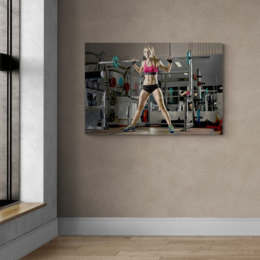 Tablou Canvas - Fitness Girl - Zibo.ro