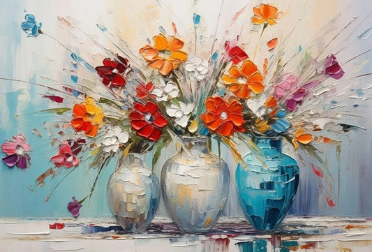 Tapet textil 1,5 X 2,2 m "Flori de camp"