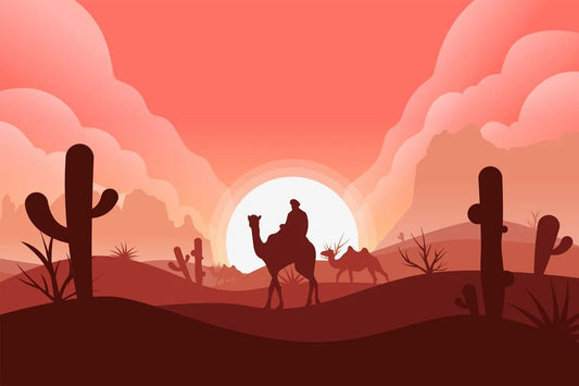 Tablou canvas - In desert