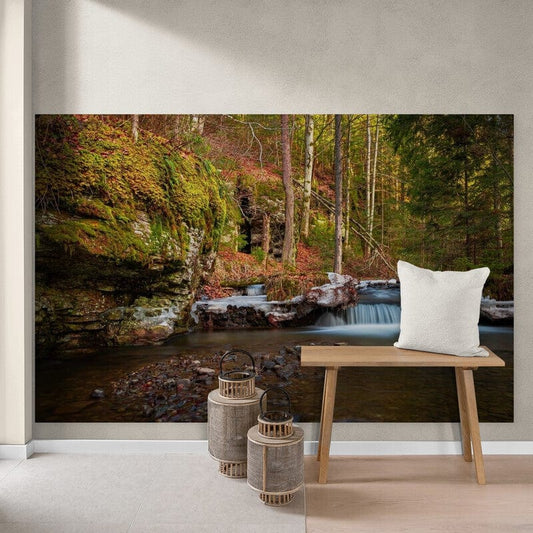 Tapet textil 1,5 X 2,2 m "Intalnirea anotimpurilor"