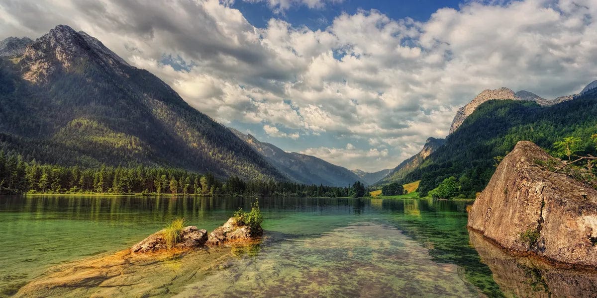 Tablou Canvas - Lacul Hintersee