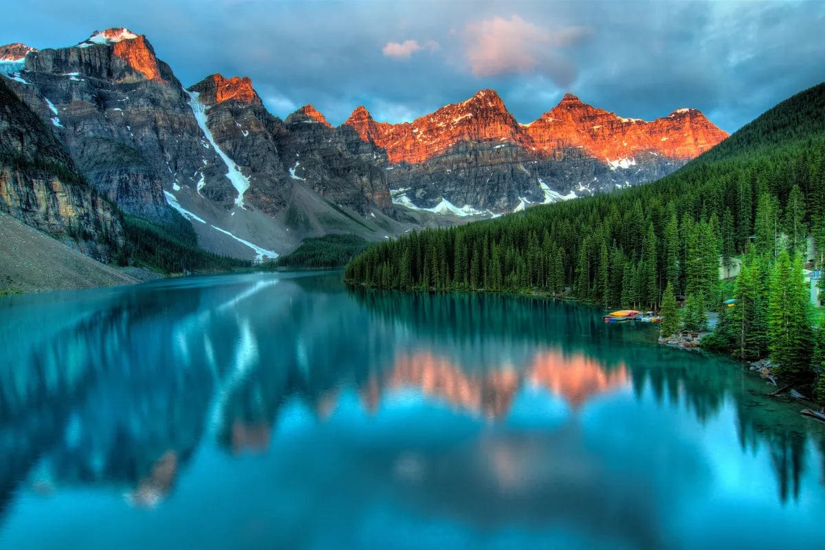 Tablou Canvas - Lacul Moraine