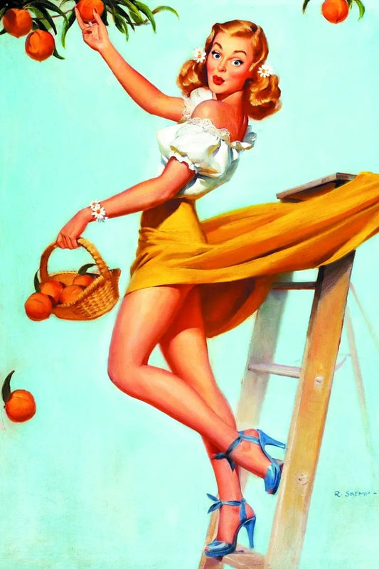 Tablou canvas - La cules de mandarine