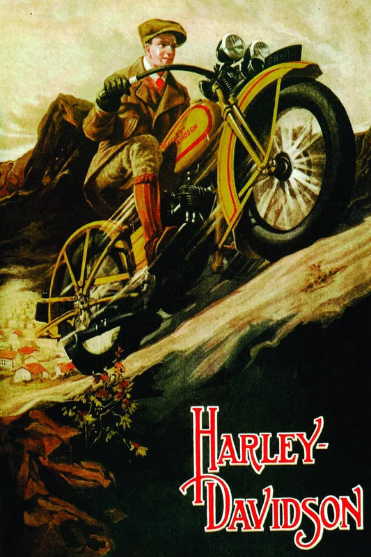 Tablou Canvas - La Deal pe Moto