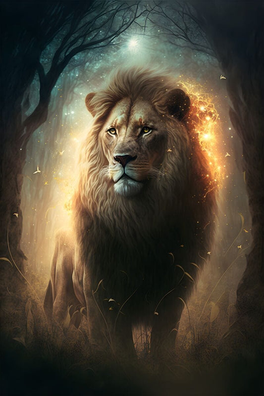 Tablou canvas - Leul berber