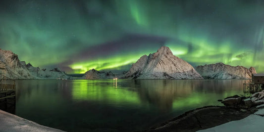 Tablou Canvas - Luminile Nordului