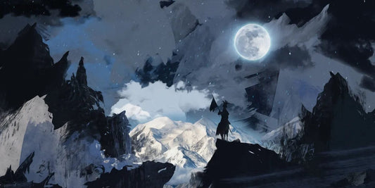 Tablou Canvas - Luna Plina Eleganta