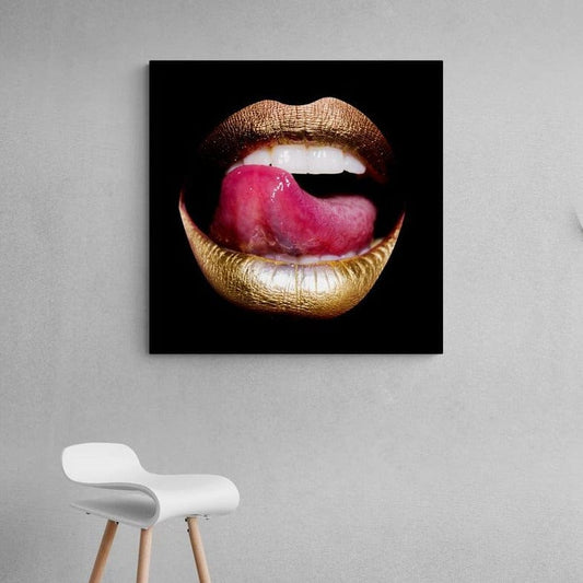 Tablou Canvas - Buze Senzuale - Zibo.ro