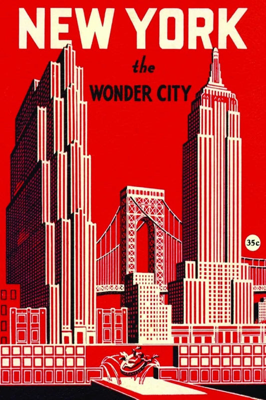 Tablou Canvas - New York Retro