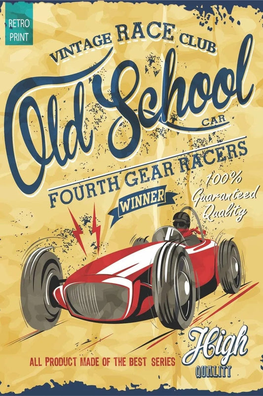 Tablou Canvas - Old School