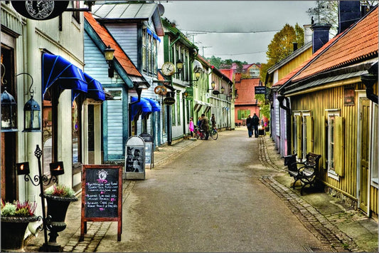 Tablou Canvas - Old street