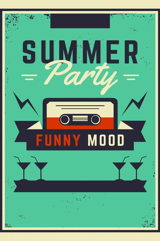 Tablou Canvas - Eleganta Retro in Cadru Modern