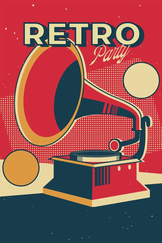 Tablou Canvas - Party Retro 03