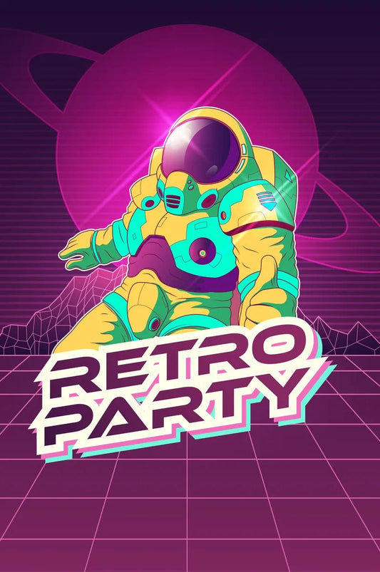 Tablou Canvas - Party Retro 08