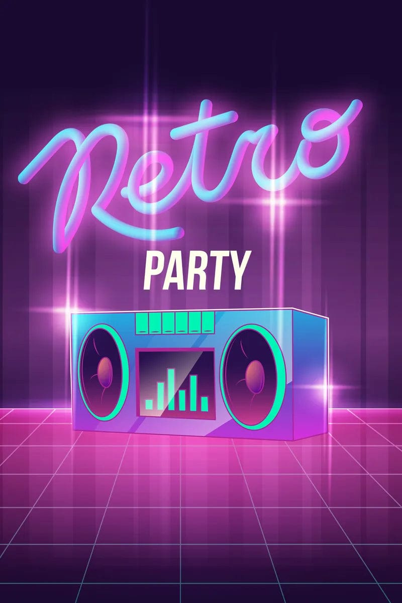 Tablou Canvas - Party Retro 12