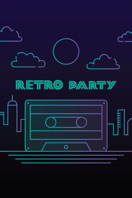 Tablou Canvas - Party Retro 14