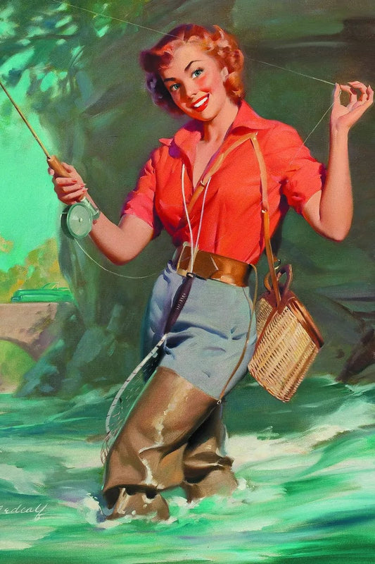 Tablou Canvas - Eleganta PIN UP 12