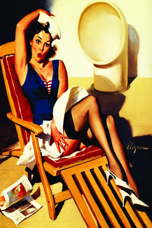 Tablou Canvas - Eleganta Moderna PIN UP 14