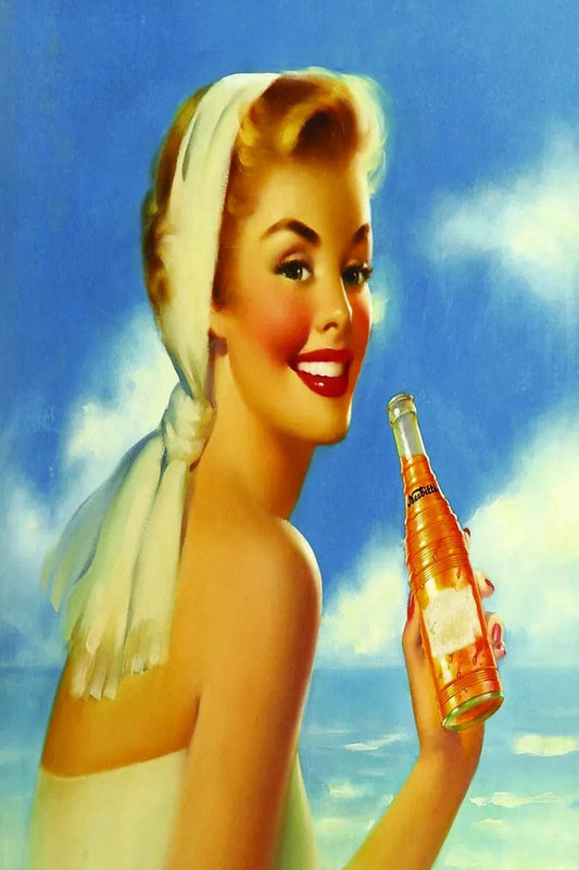 Tablou Canvas - Eleganta Moderna Pin Up 22