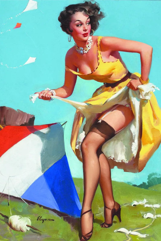 Tablou Canvas - Elegant Pulse Pin Up 24