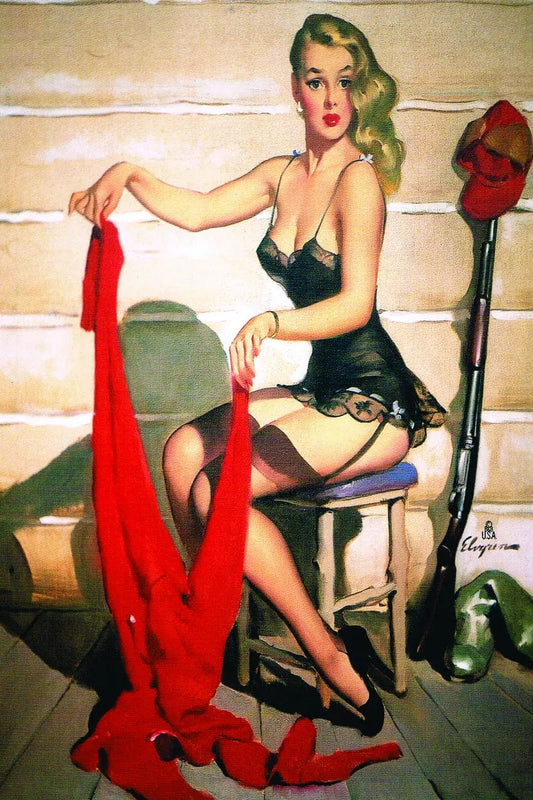 Tablou Canvas - Eleganta Moderna PIN UP 30