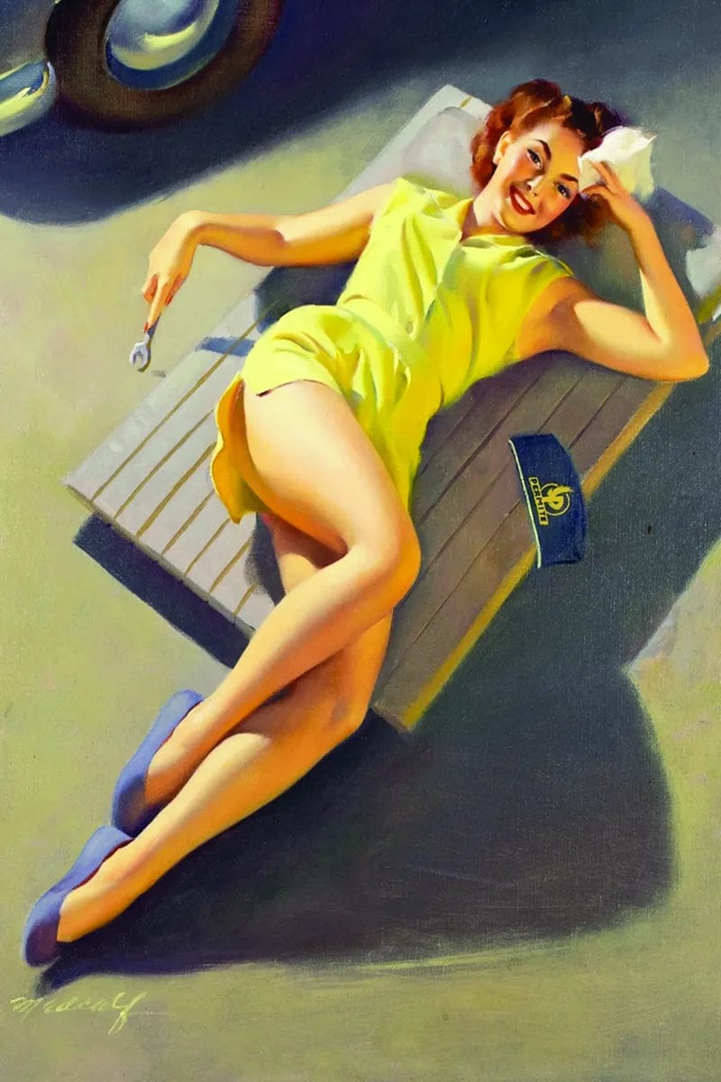Tablou Canvas - PIN UP 33