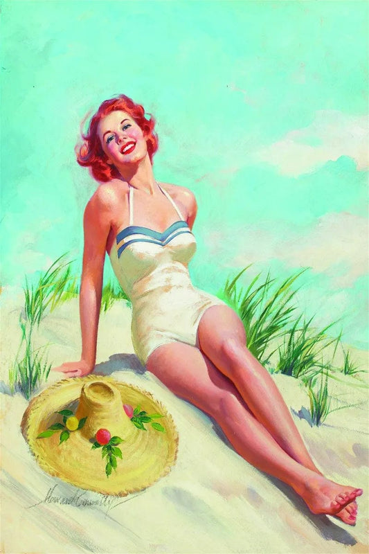 Tablou Canvas - Eleganta Moderna PIN UP 41