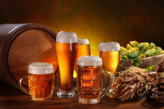 Tablou Canvas - Pahare cu Bere