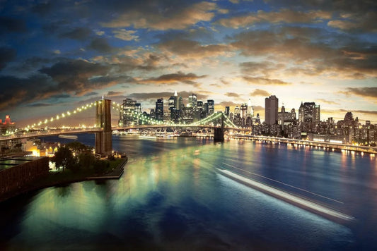 Tablou Canvas - Panorama Brooklyn Bridge