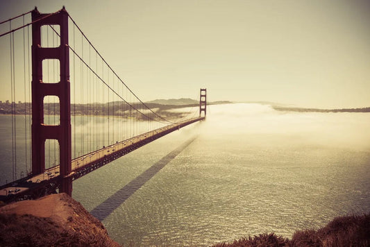 Tablou Canvas - Panorama Golden Gate Bridge