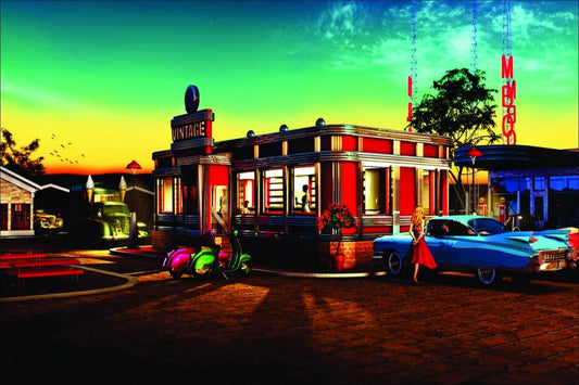 Tablou Canvas - Parcare