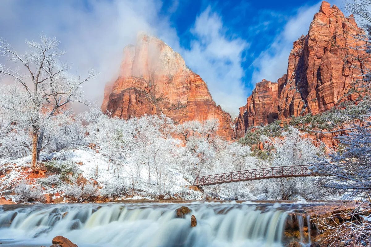 Tablou Canvas - Parcul National Zion