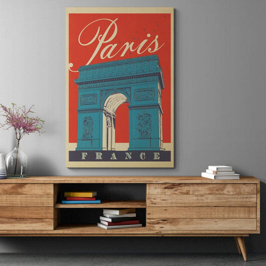 Tablou canvas - Paris retro