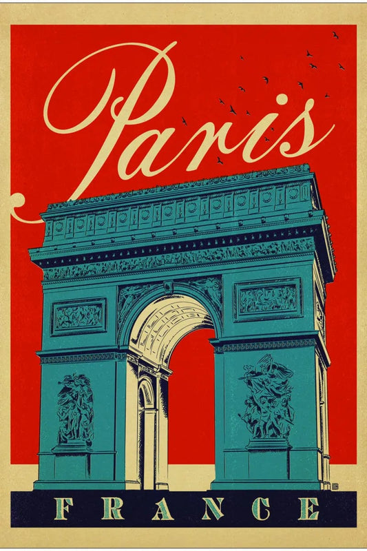 Tablou Canvas - Paris Retro