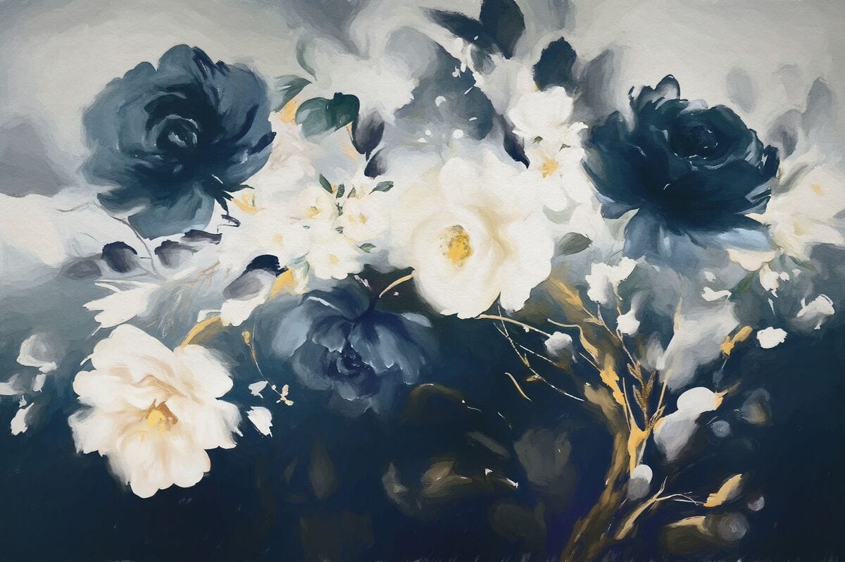 Tablou canvas - Pictura florala