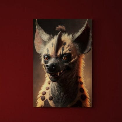 Tablou Canvas - Portret Hiena Eleganta