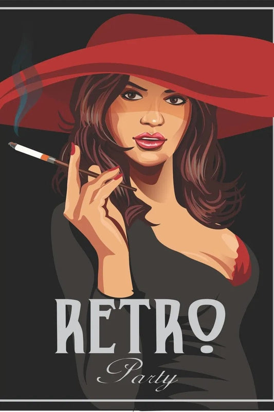 Tablou Canvas - RETRO 01 Eleganta in Design