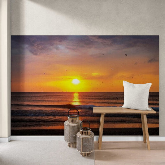 Tapet textil 1,5 X 2,2 m "Răsărit la Marea Neagră"