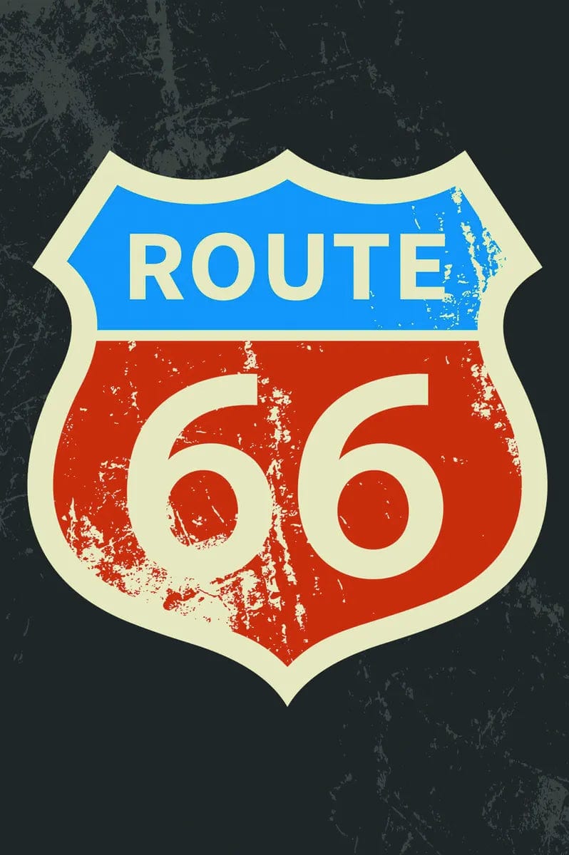 Tablou Canvas - Ruta 66 Modern Elegance