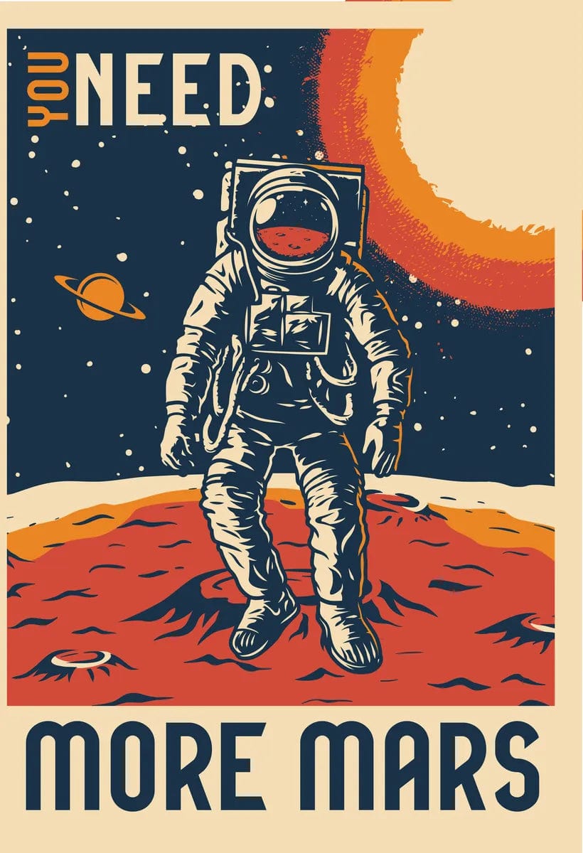 Tablou Canvas - Calatorie in Spatiu 03